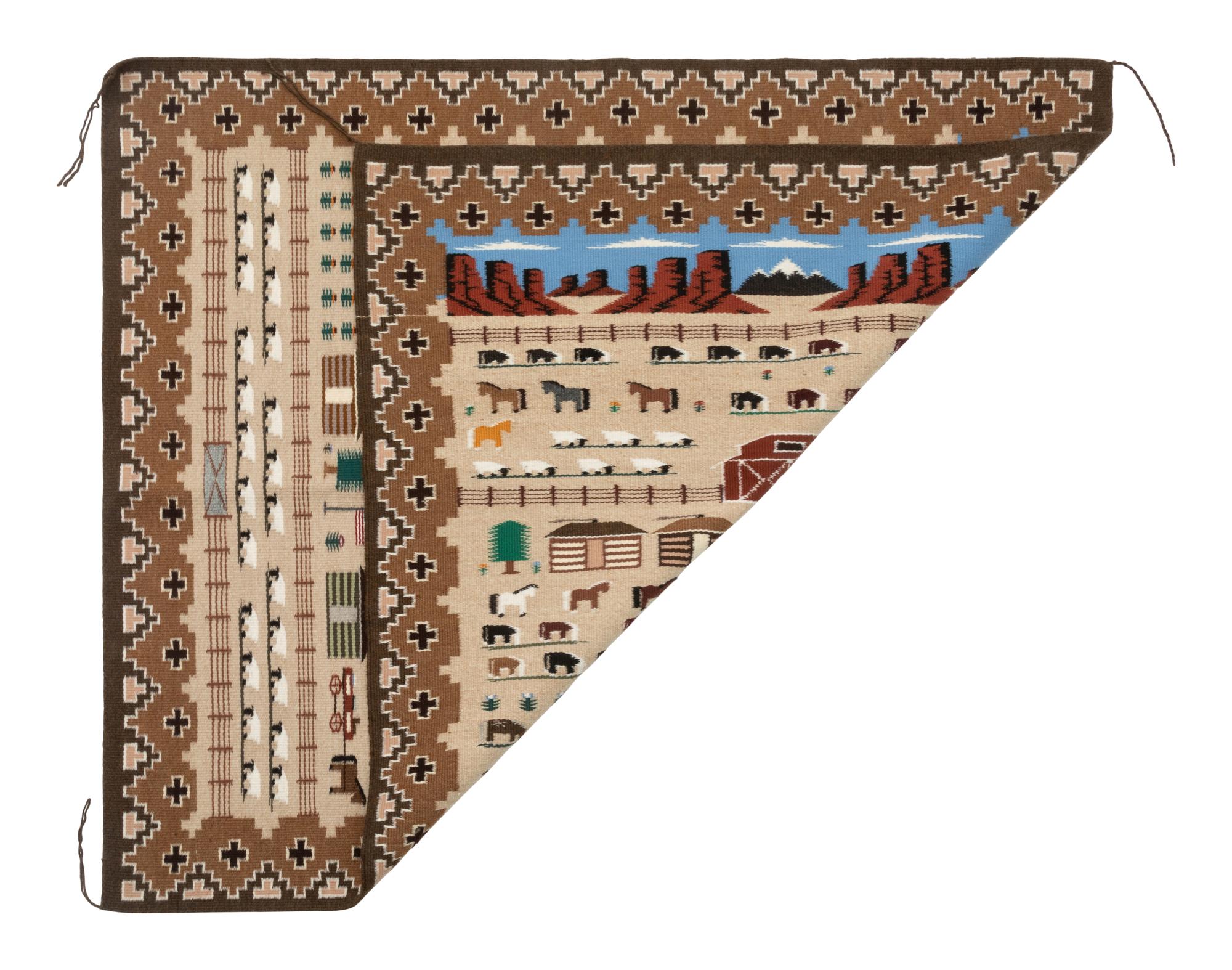 Navajo Pictorial Weaving / Rug