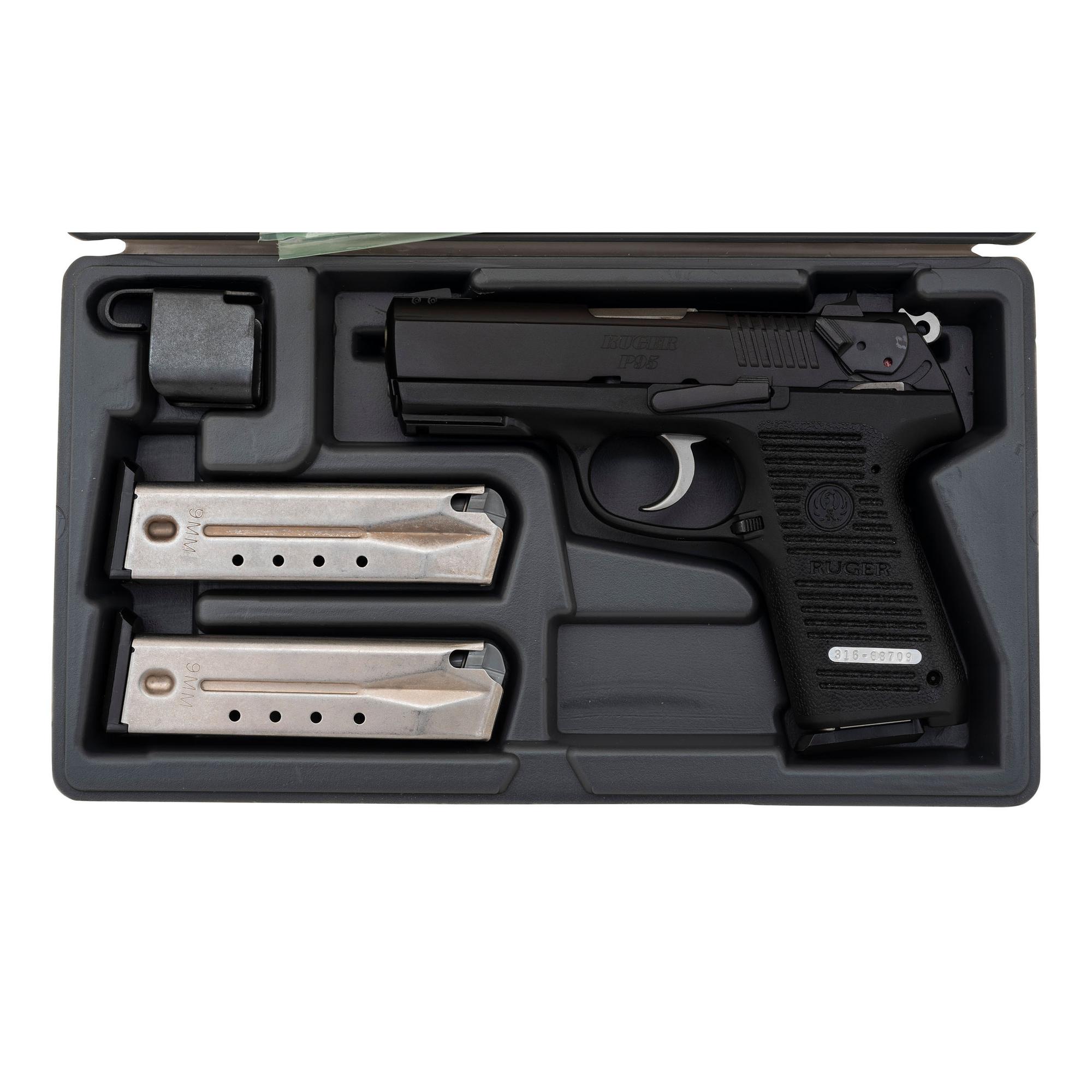 * Ruger P95 Pistol in Box with Accessories