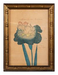 A Group of Six Japanese Color Lithographs from the Yokohama Seed Company