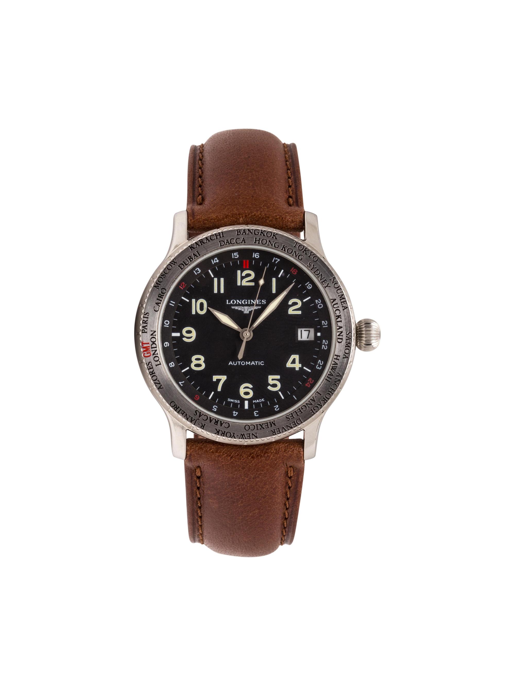 LONGINES, 'WORLD TIMER AVIGATION' WRISTWATCH