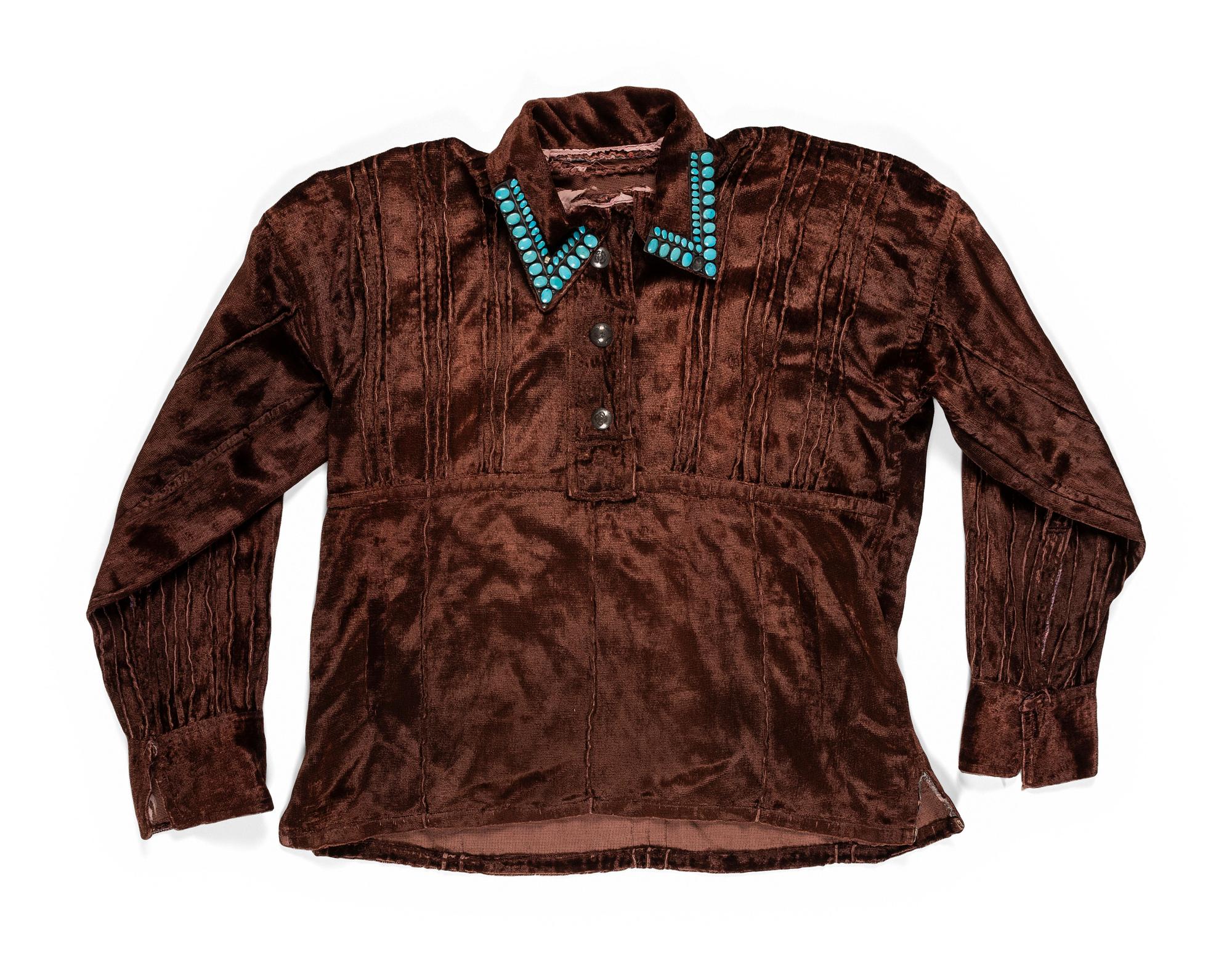 Navajo Velveteen Youth Blouse