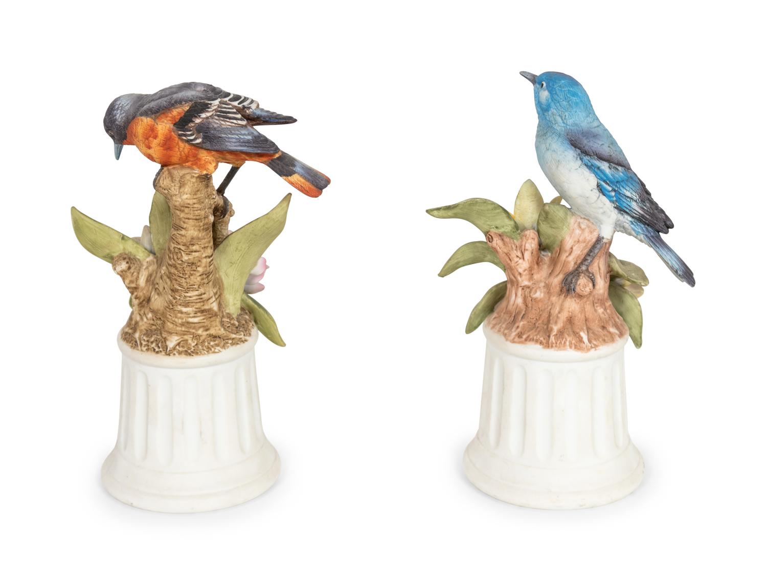 Two Andrea Porcelain Birds