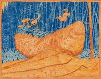 Tom Uttech (American, b. 1942) Birch Grove (#99) , 1980…