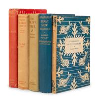 HUXLEY, Aldous (1894-1963). A group of 5 works, comprising: