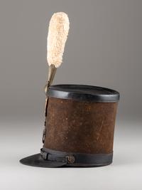 [MILITARIA]. Model 1832 U.S. Infantry Shako for enlisted soldier.