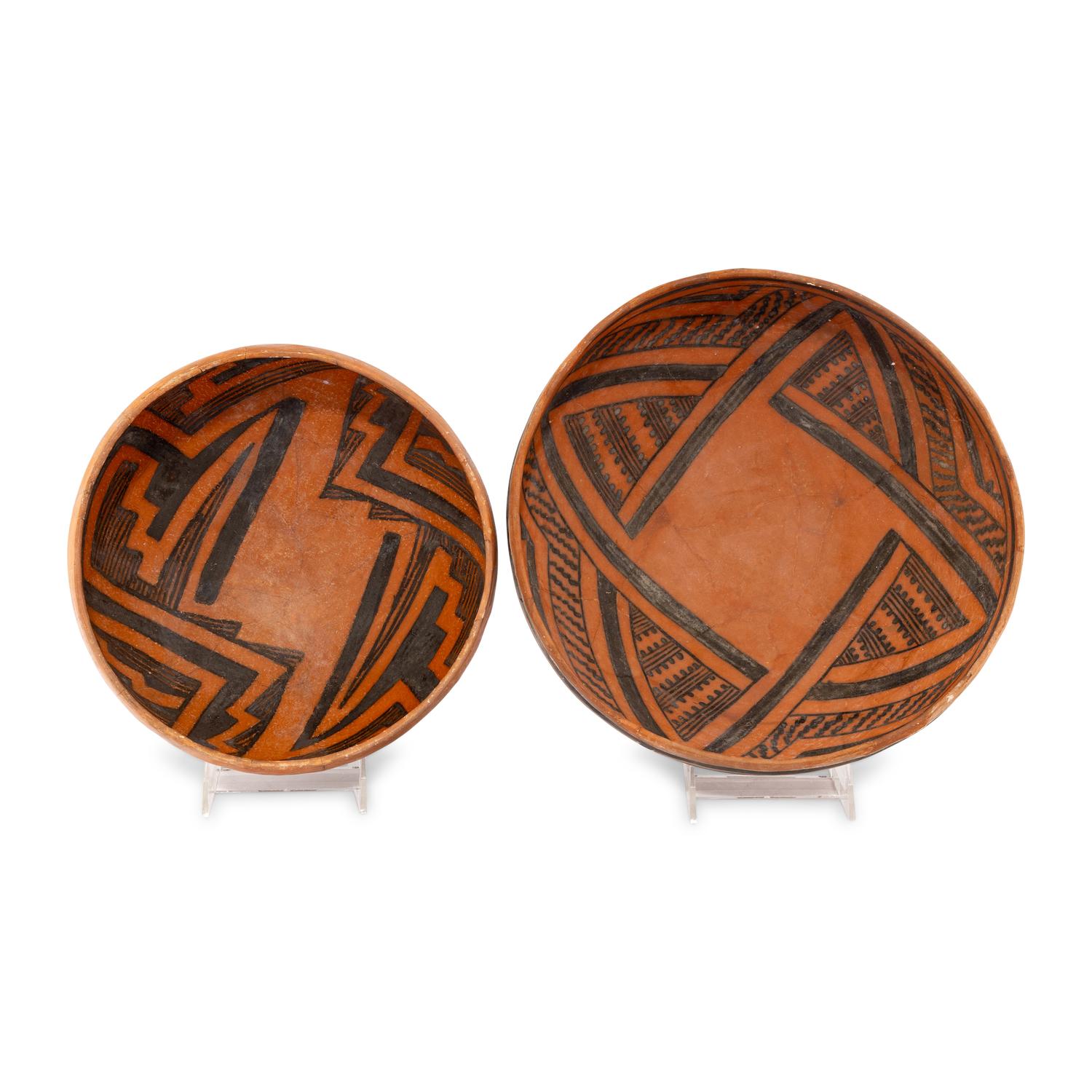 Ancestral Pueblo, Pinedale Polychrome Pottery Bowl