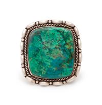 Navajo Silver and Turquoise Cuff Bracelet