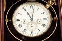 An English Mahogany Cased Eight-Day Ship's Chronometer