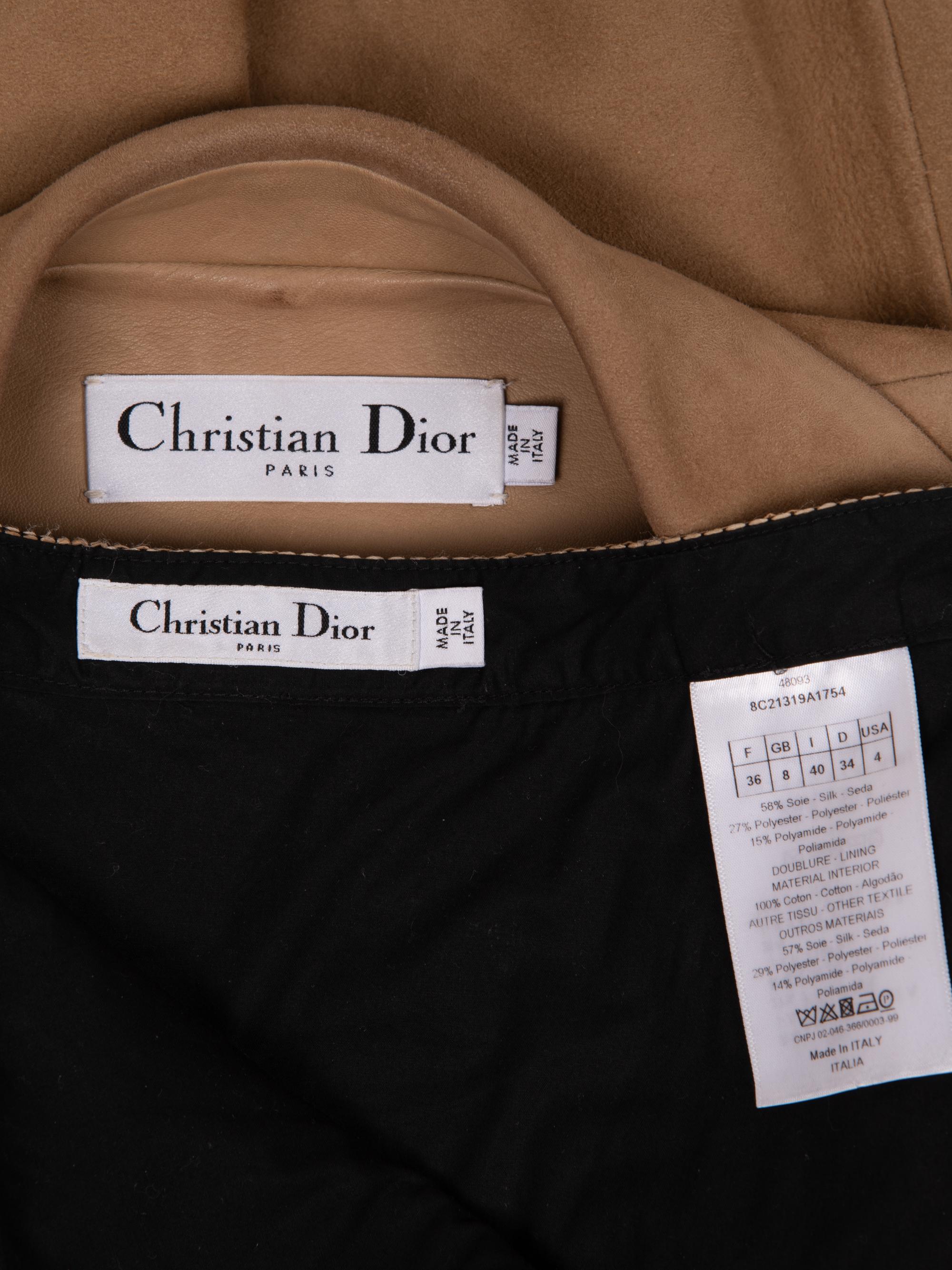 Christian Dior Jacket and Skirt, 2018-19
