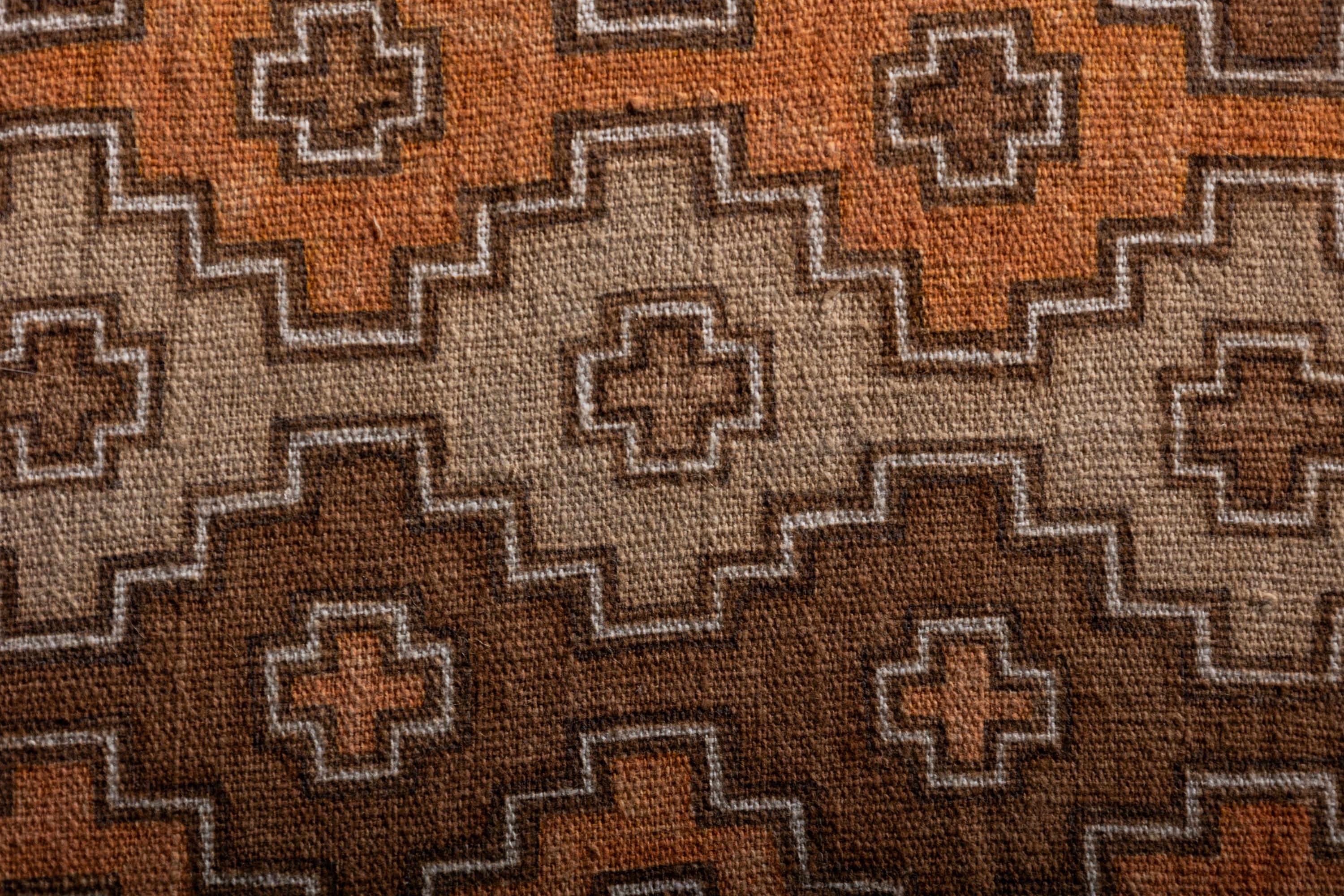 A Chancay Painted Geometric Textile