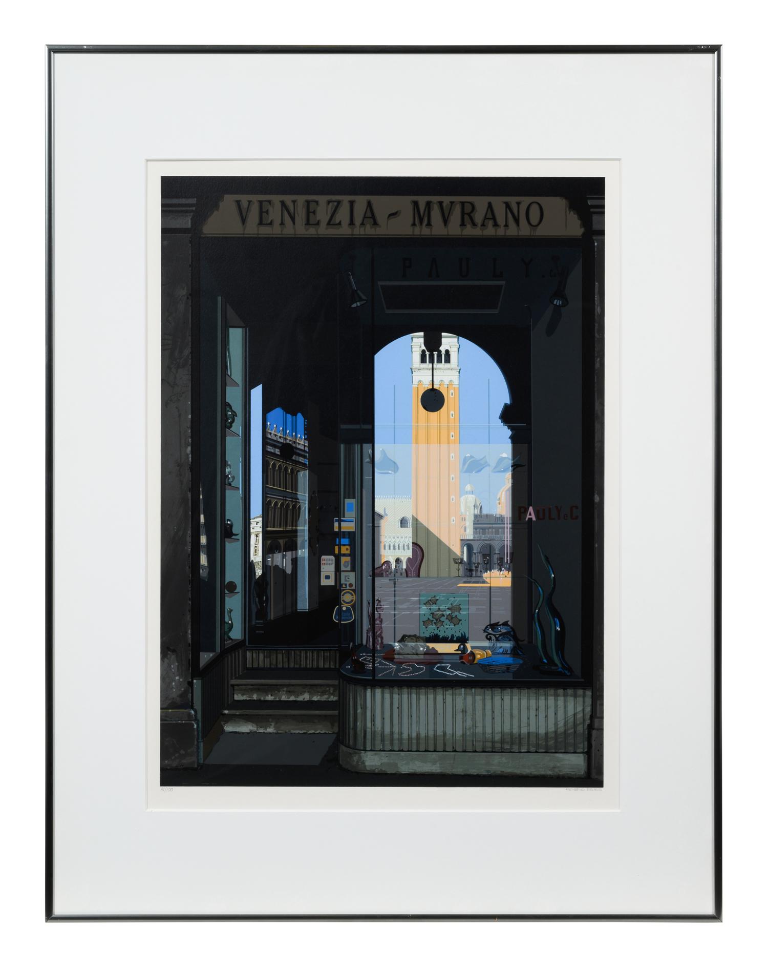 Urban Landscapes No. 2 (complete portfolio of 8 prints with original cloth portfolio)