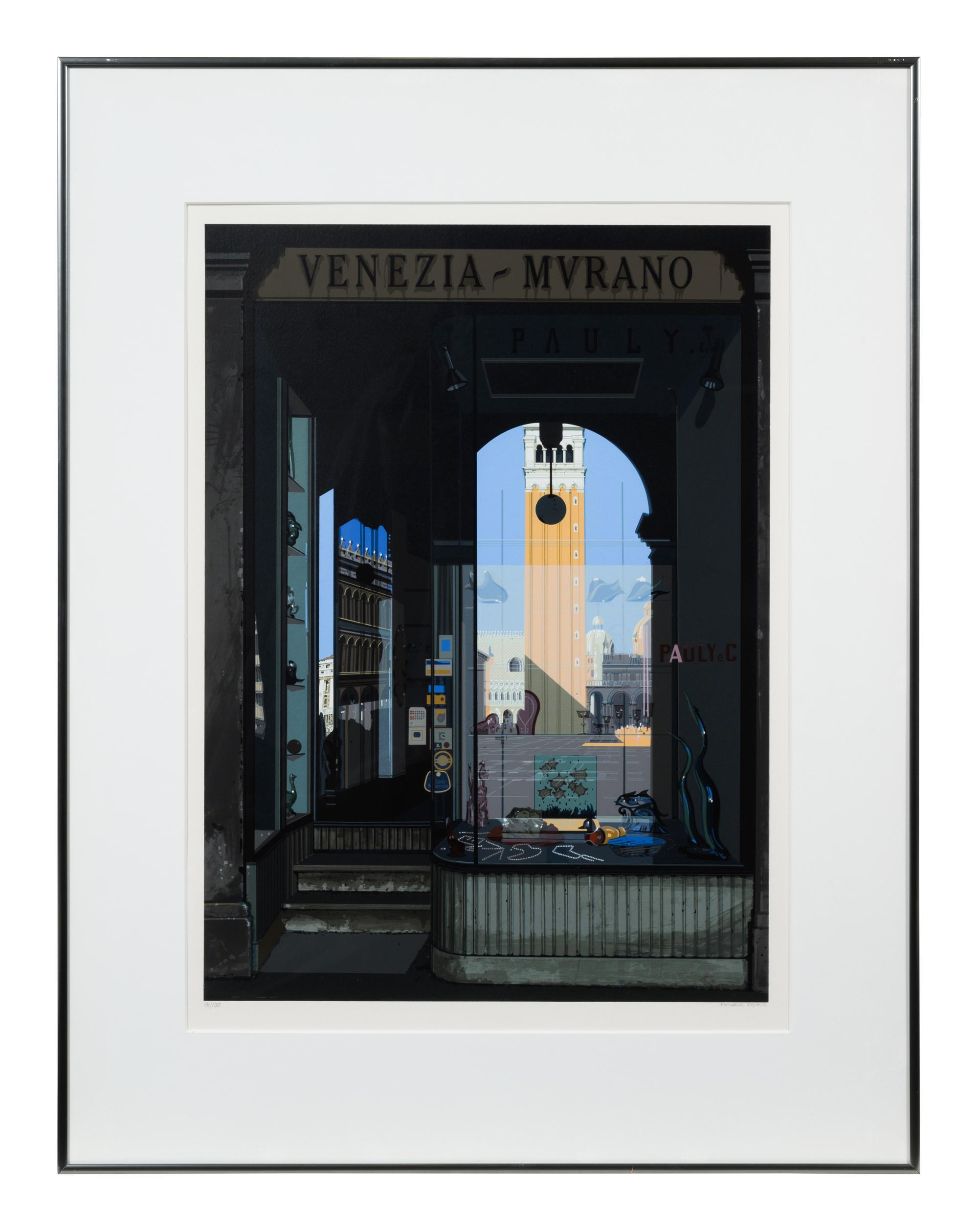 Urban Landscapes No. 2 (complete portfolio of 8 prints with original cloth portfolio)