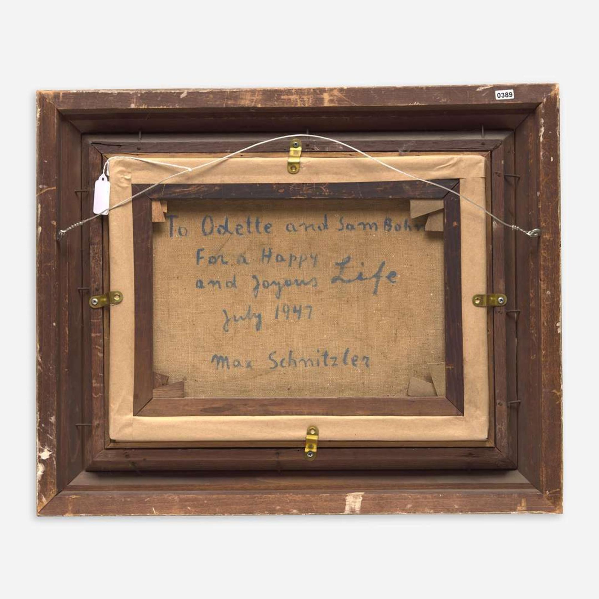 Max Schnitzler (American, 1903-1999) Untitled