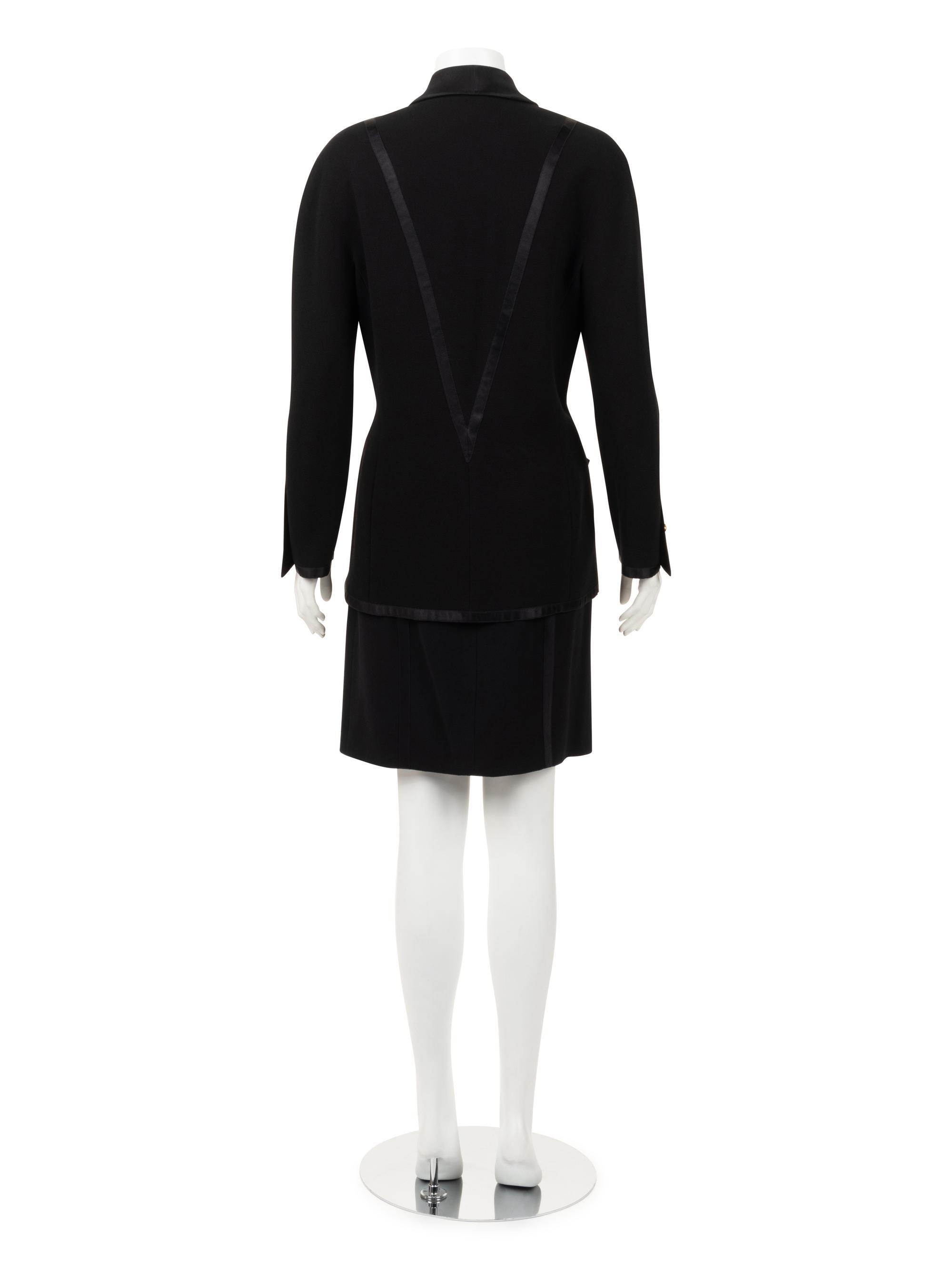 Chanel Two-Piece Skirt Suit, Late 1980-90s