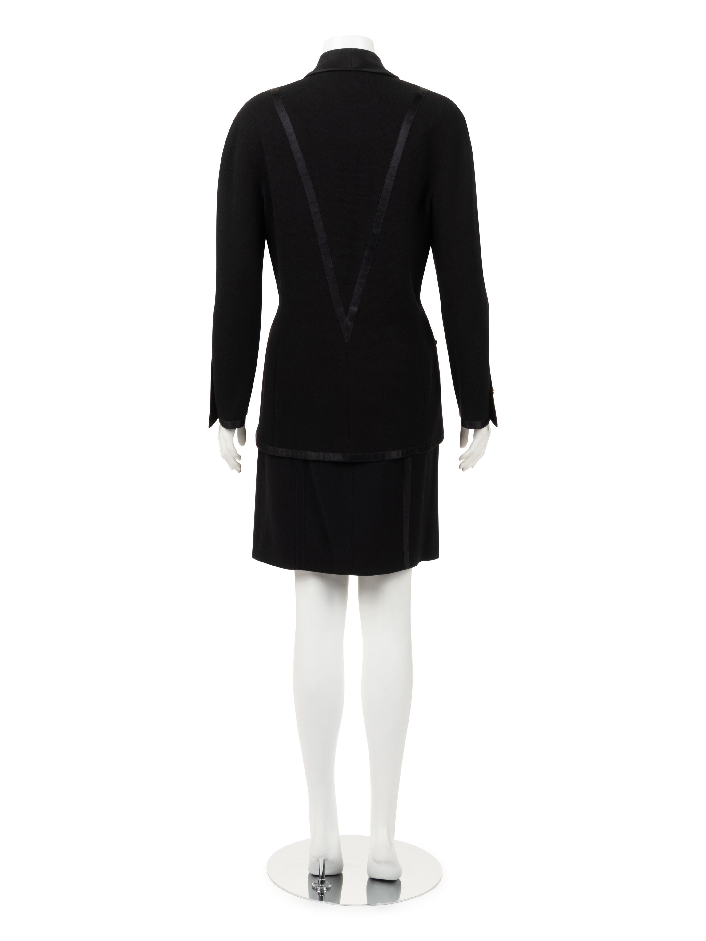 Chanel Two-Piece Skirt Suit, Late 1980-90s