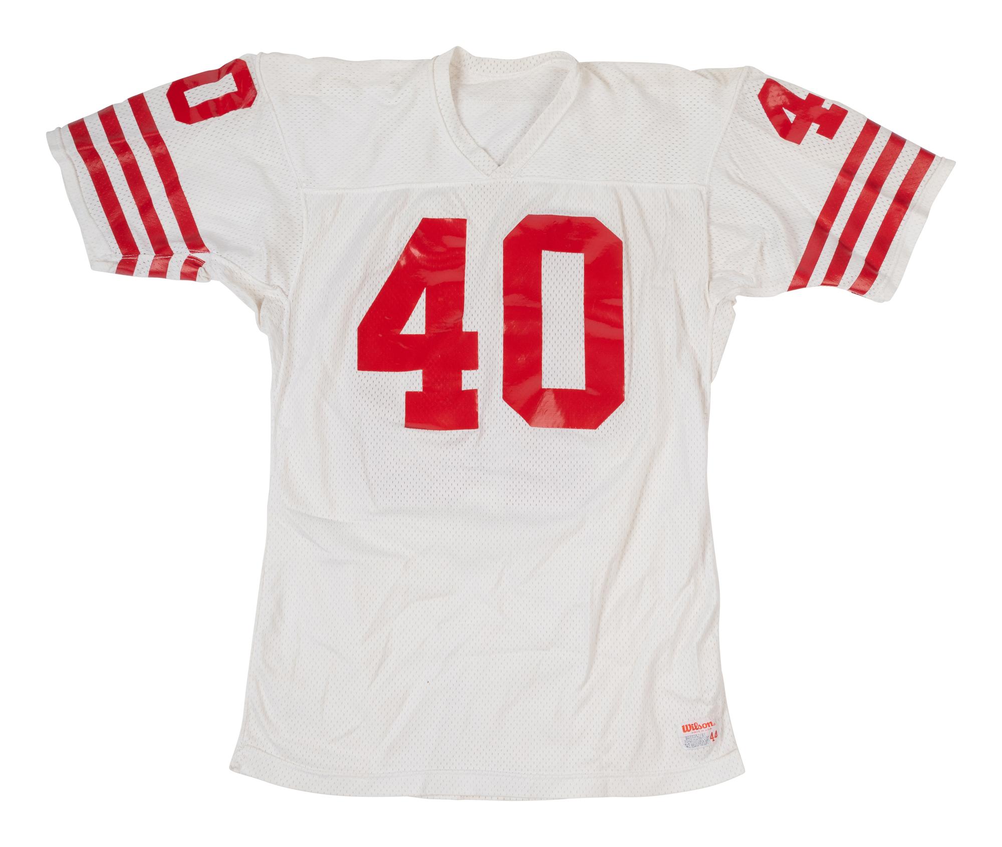 A Group of Four Vintage Football Jerseys from The Collection of Sports Super Agent Steve Zucker,