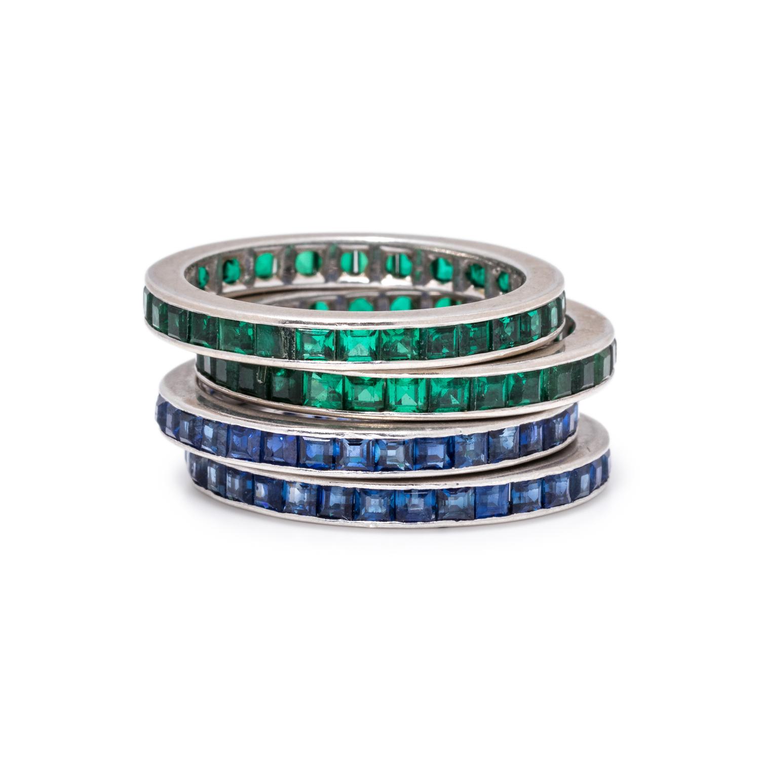COLLECTION OF ETERNITY BANDS