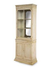 An Italian Painted Vitrine Cabinet