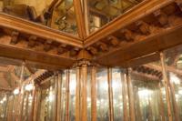 A Mirror inset and Bird's Eye Maple Nashville Jewelry Store Interior 255" W x 223" D x 120.5" — United States, Circa 1913