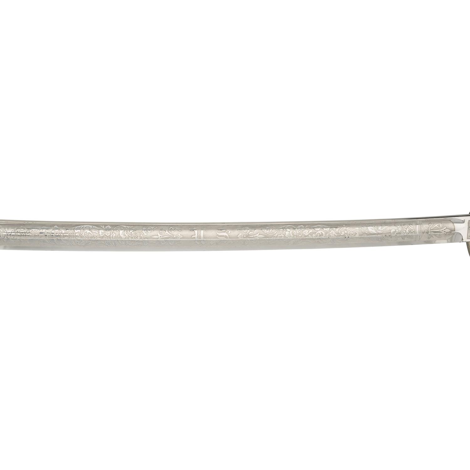Military Archive of 1st Lt. (Later Major General) William Spencer McCaskey Including: Inscribed Civil War-era M1850 Sword, Philippine American War-era M1902 Sword, and 45 Original Letters and Photos