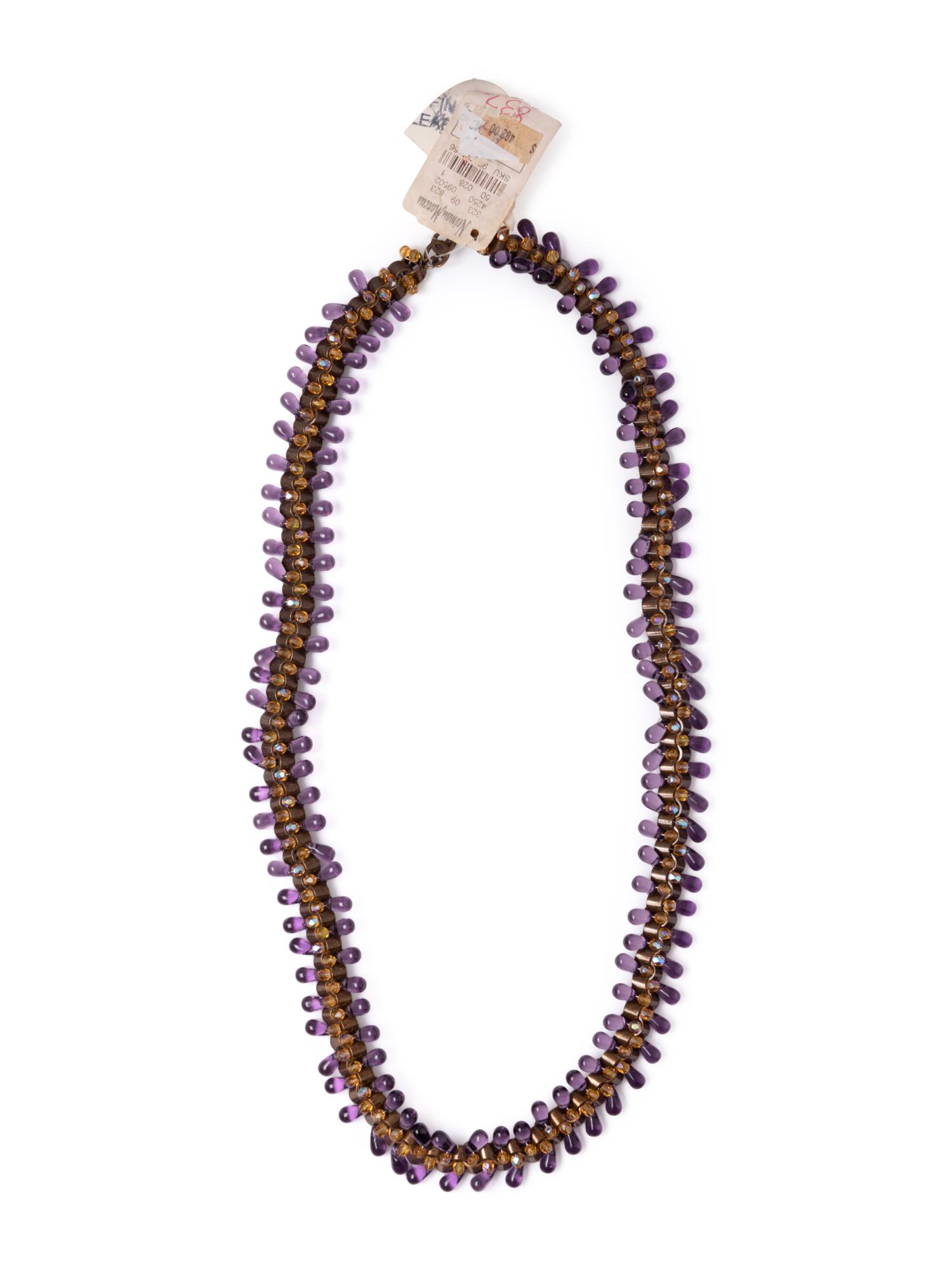 Chanel Braided Chain and Bead Necklace, Fall 1997