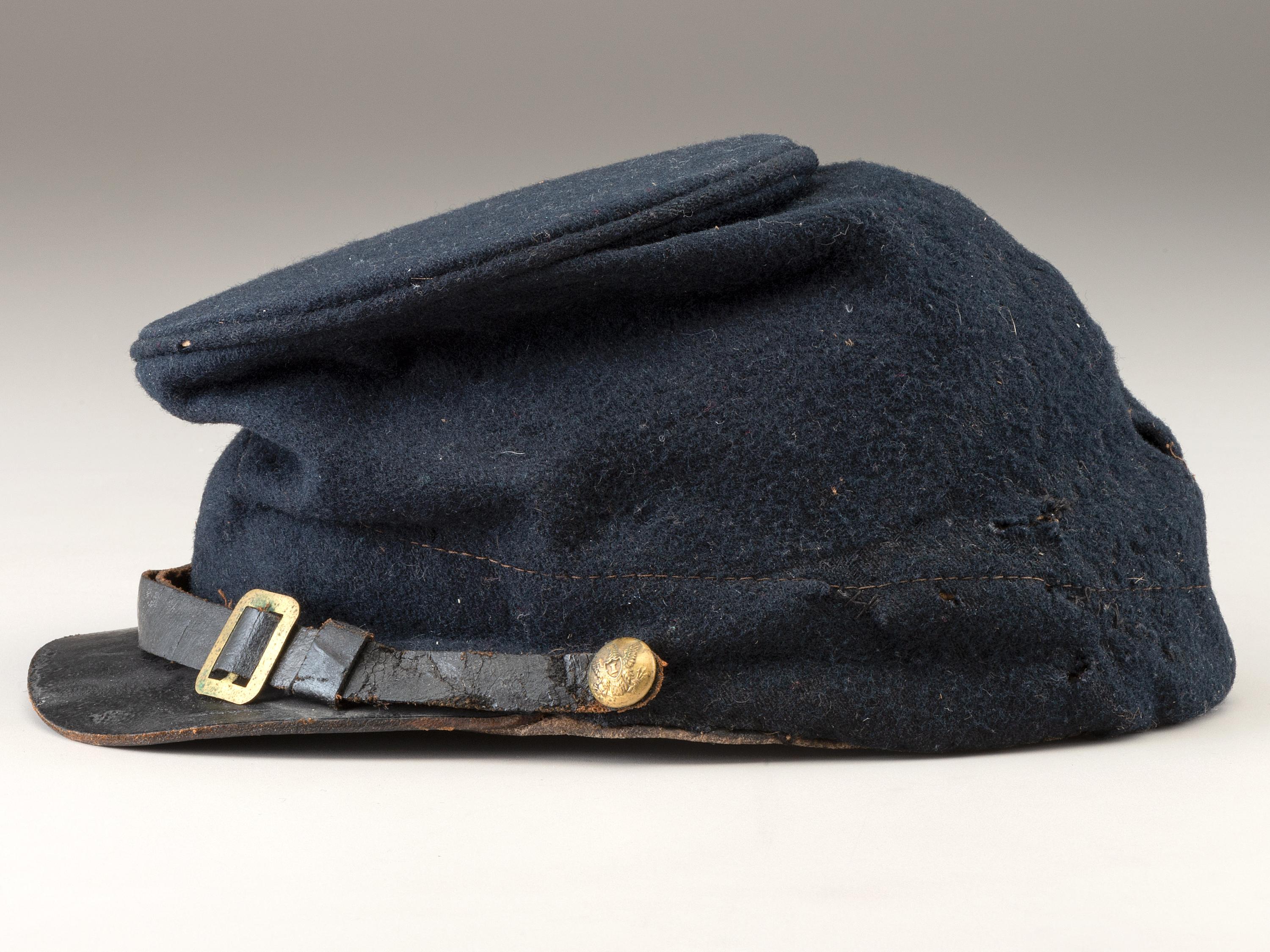 [CIVIL WAR]. 1858 infantry forage cap.