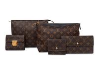 A Collection of Five Louis Vuitton Monogram Accessories