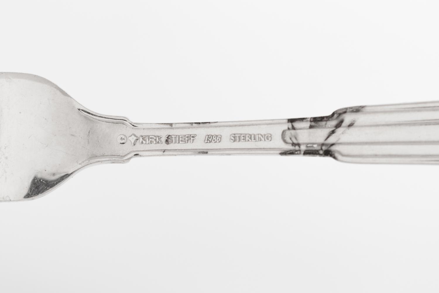 An American Silver Flatware Service