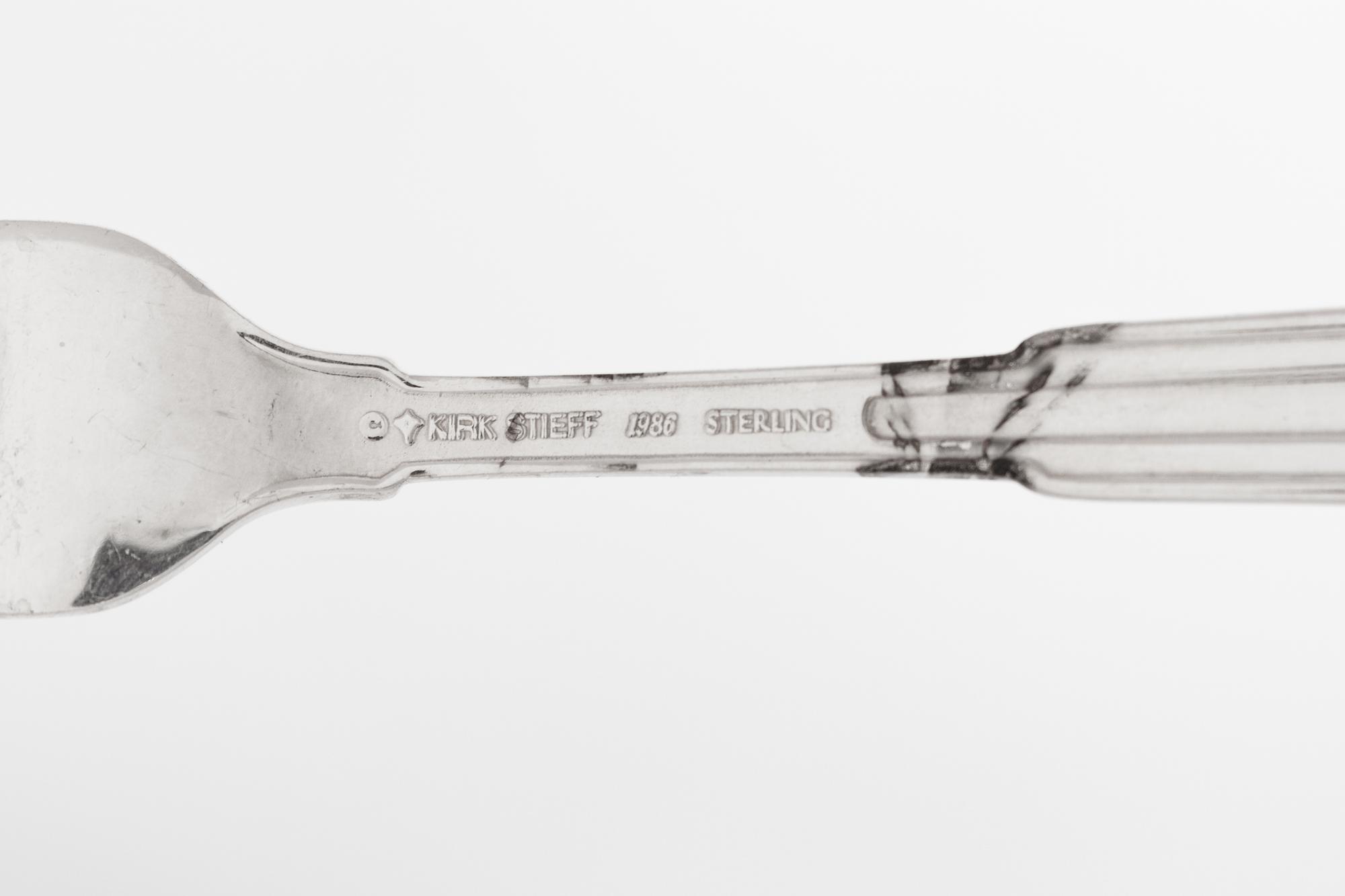 An American Silver Flatware Service