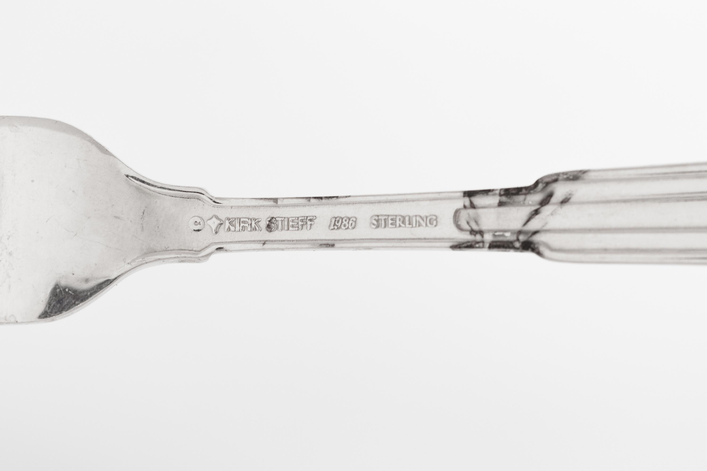 An American Silver Flatware Service
