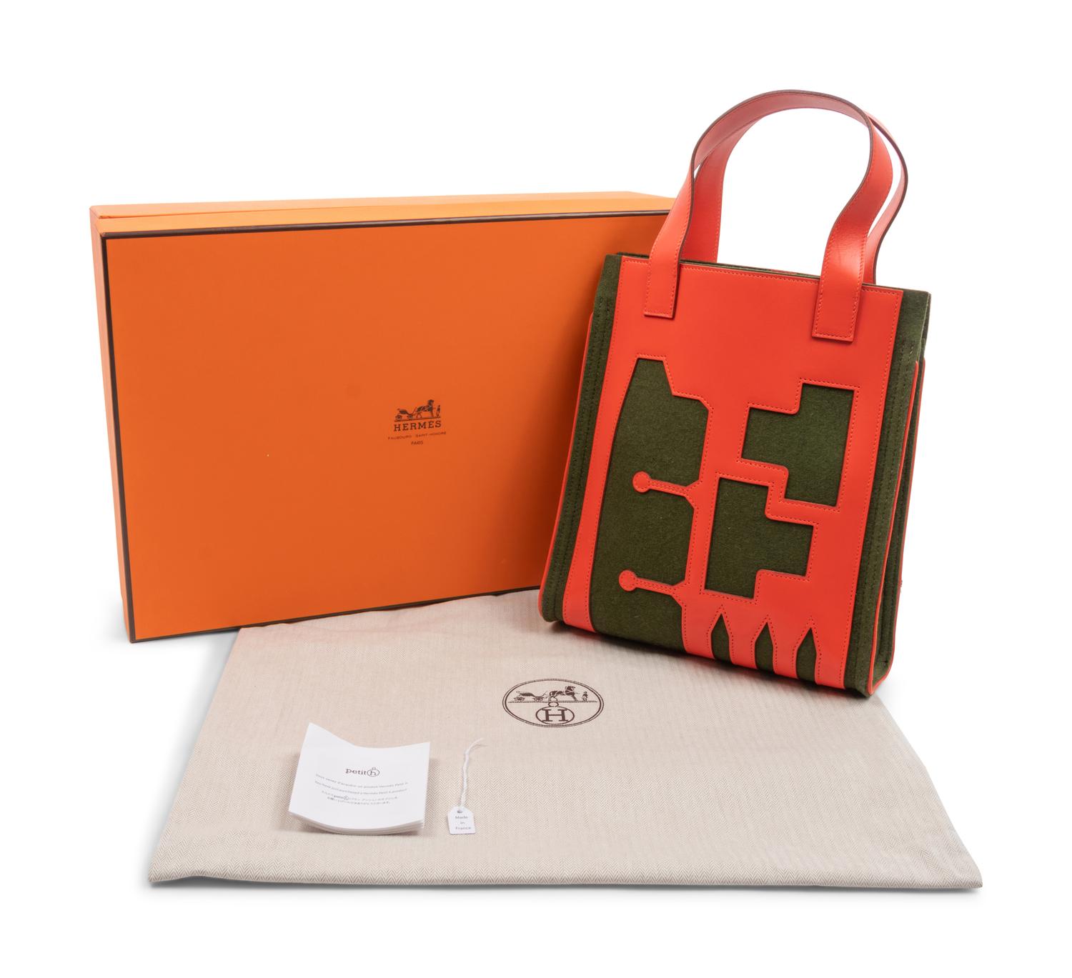 Hermès Petit H Decoupe Cabas PM Bag, 2015