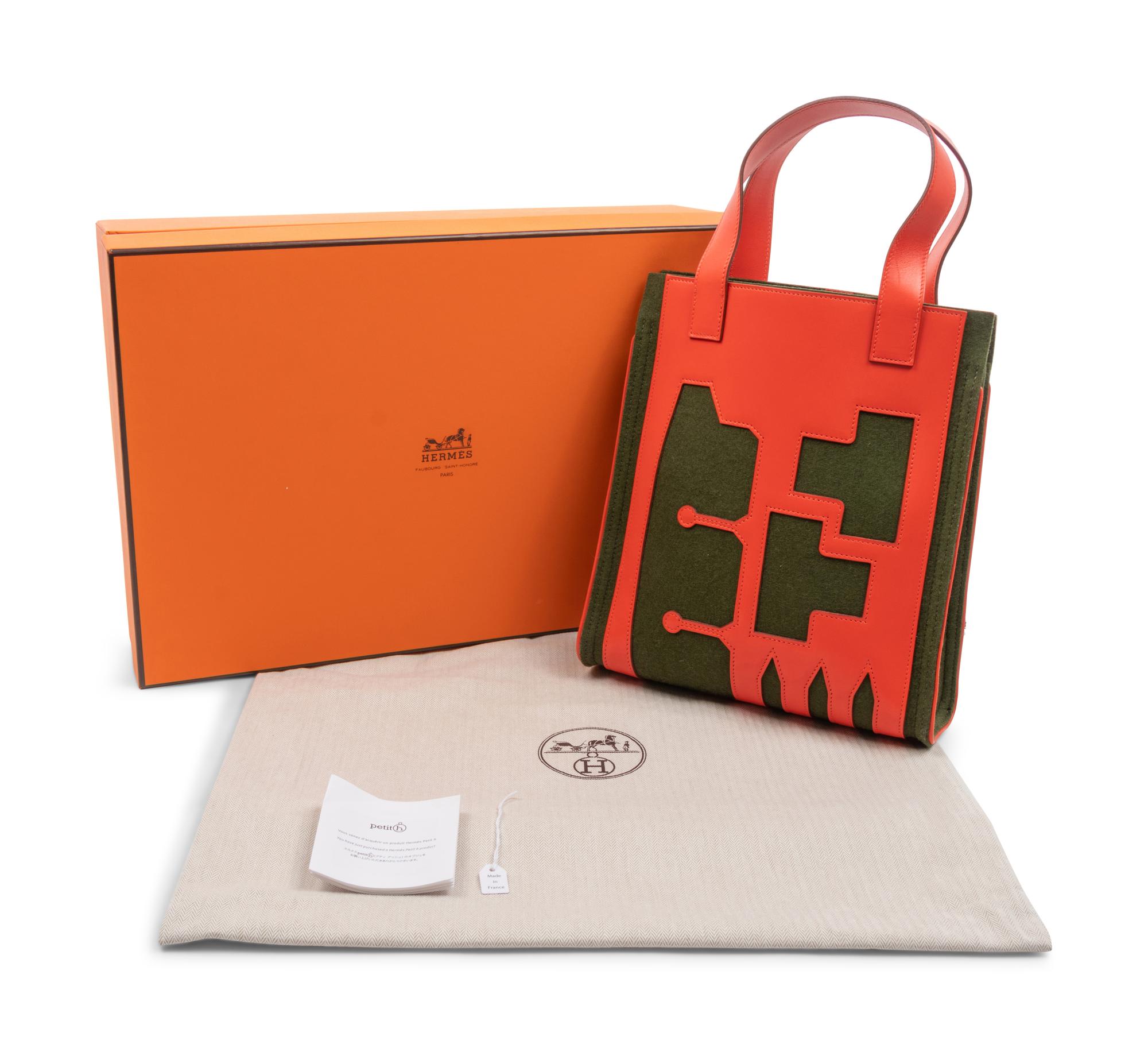 Hermès Petit H Decoupe Cabas PM Bag, 2015