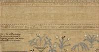 A Group of Four American Needlework Samplers, Early 19th Century