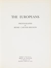 [Photography] Cartier-Bresson, Henry. Group of 2 Titles
