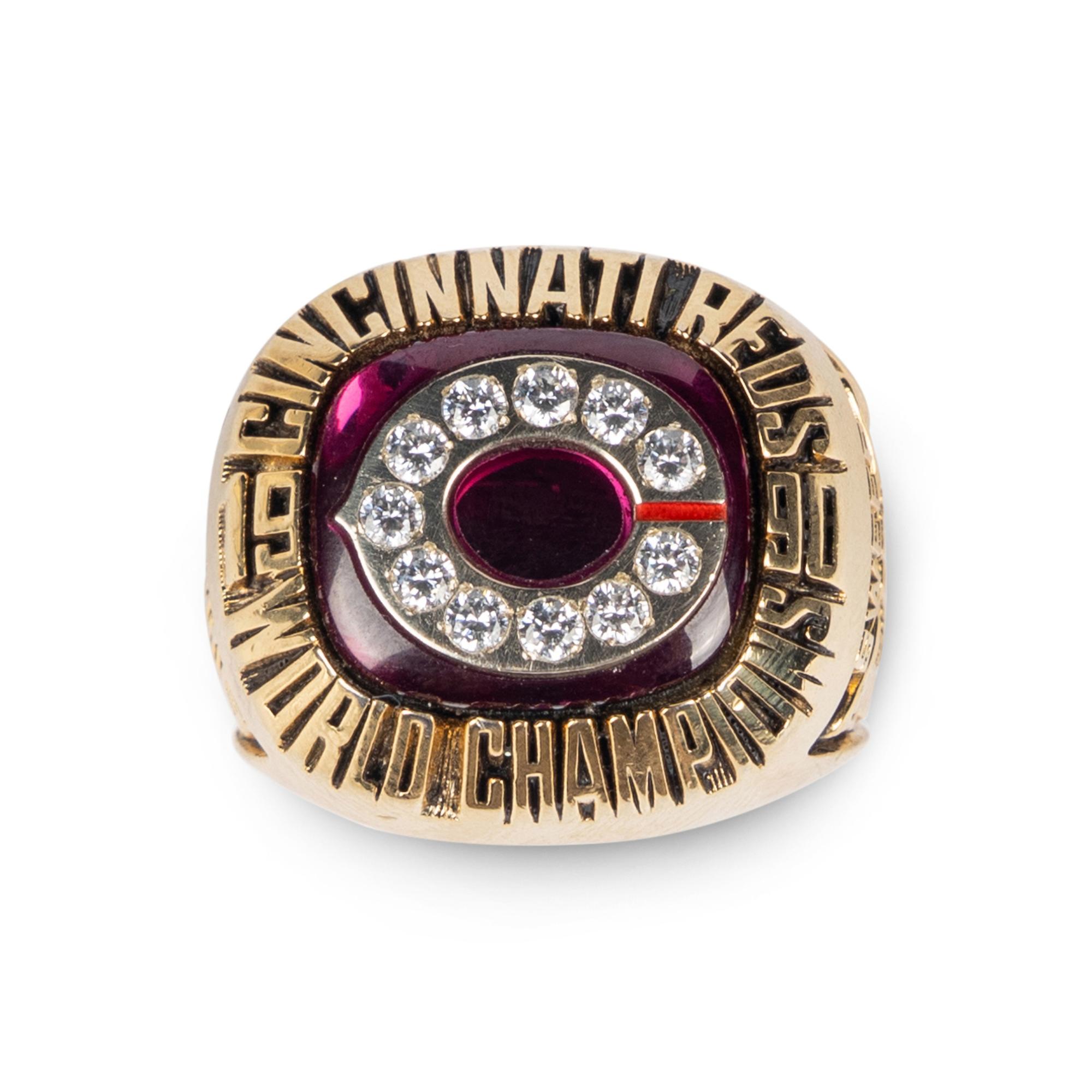 A 1990 Cincinnati Reds World Championship Salesman's Sample Ring,