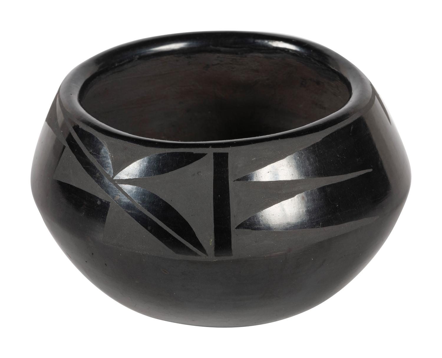 Blackware Pottery Bowl