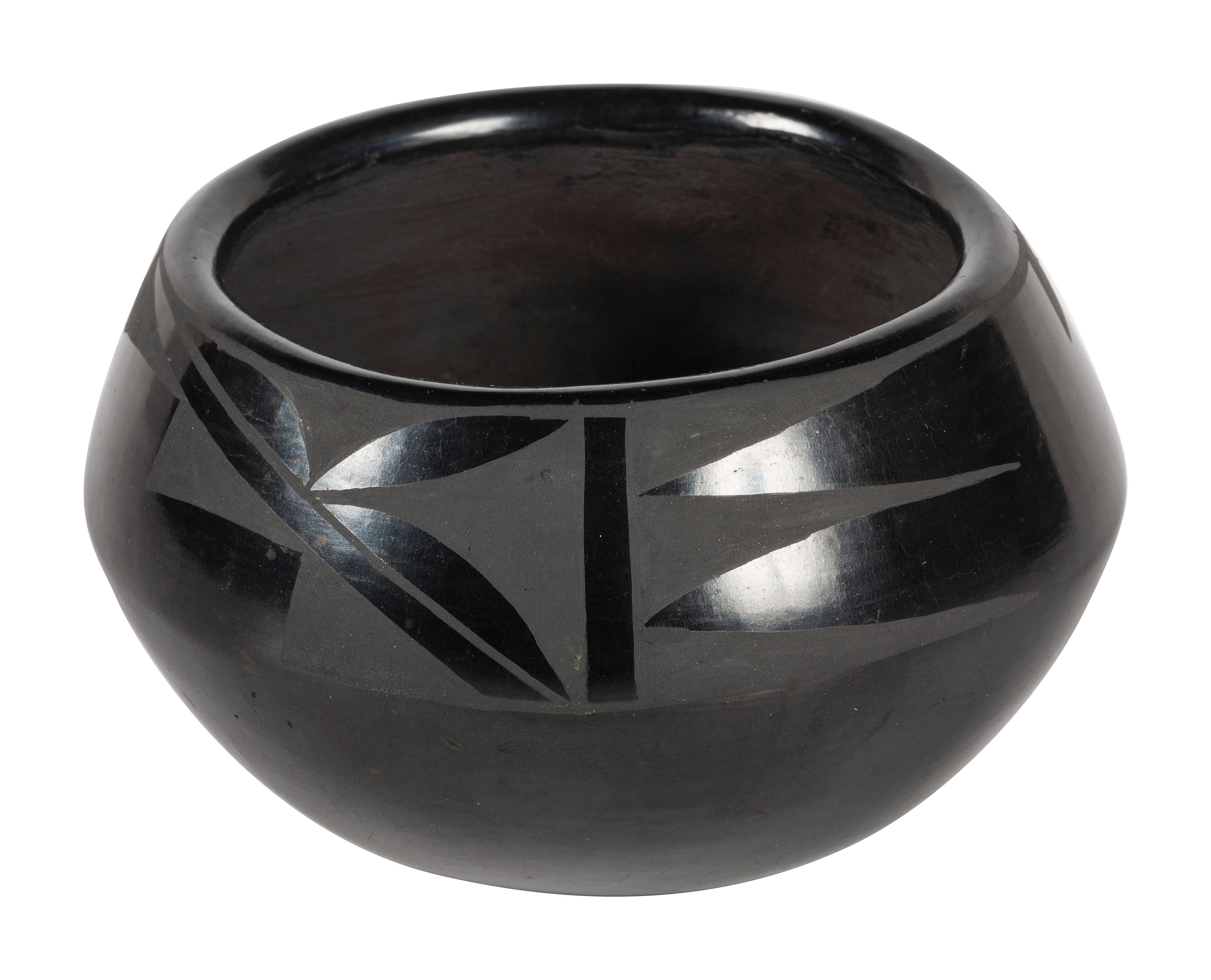 Blackware Pottery Bowl