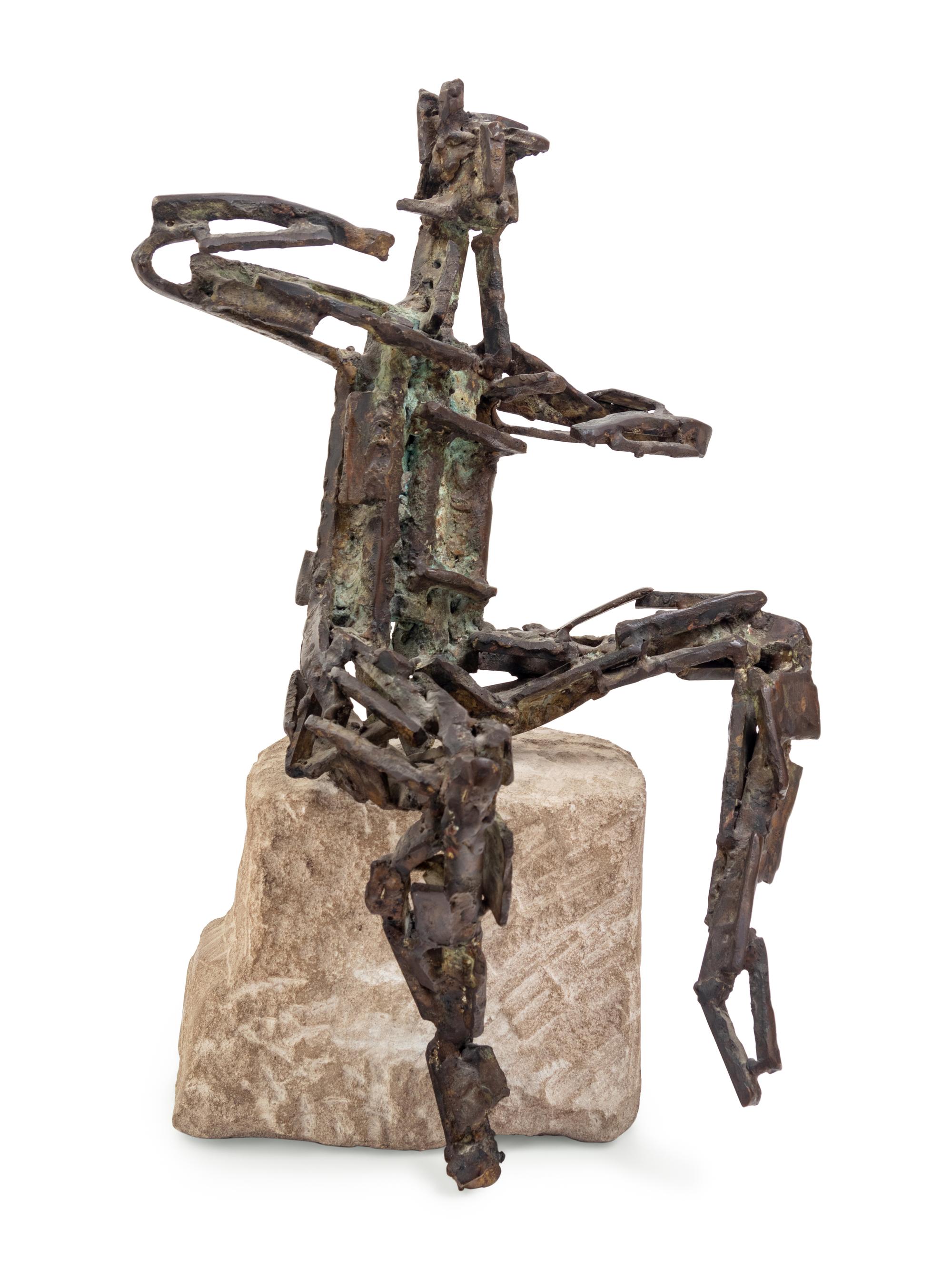 Untitled (Abstract Seated Figure)