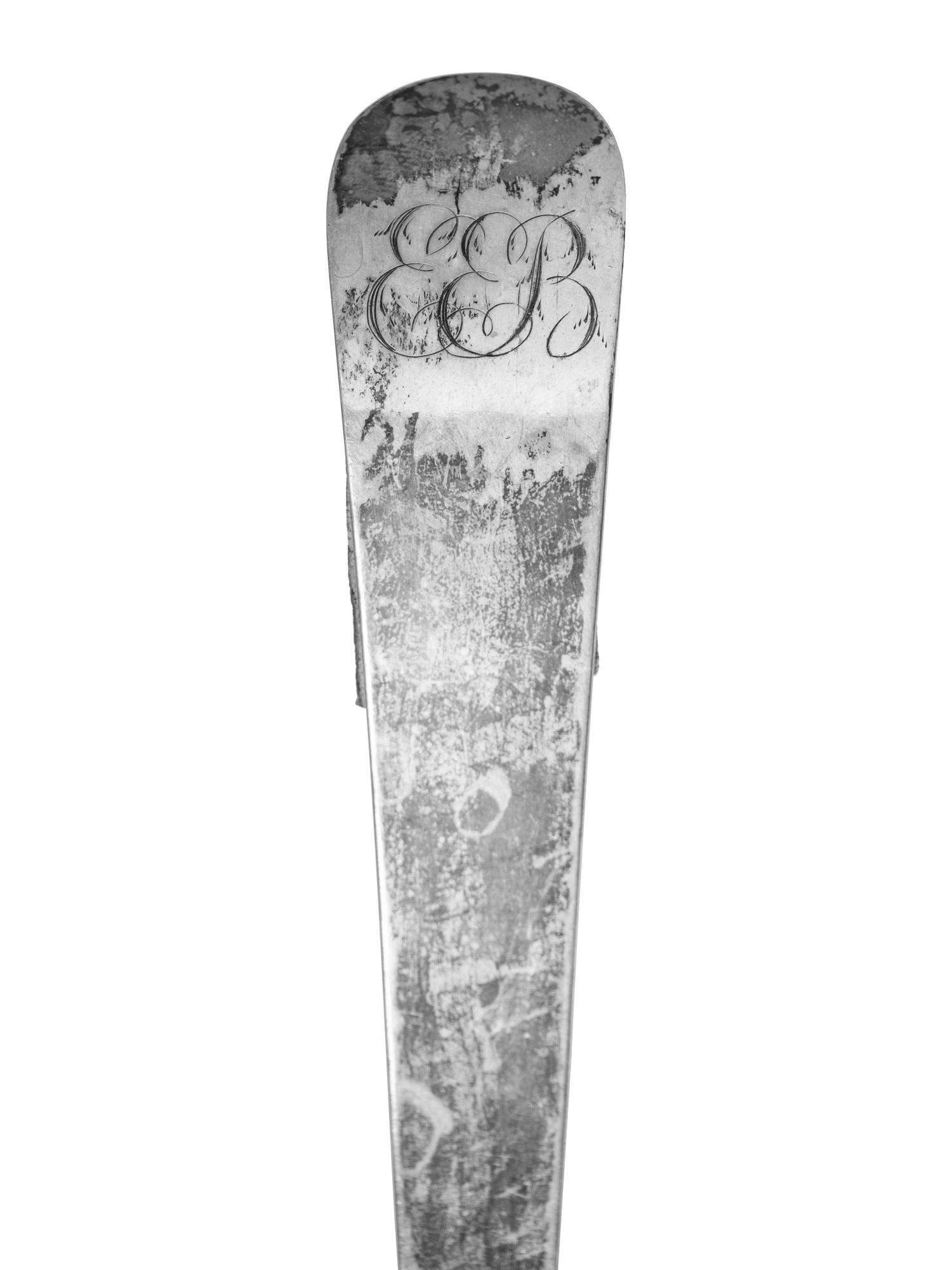 An American Silver Punch Ladle