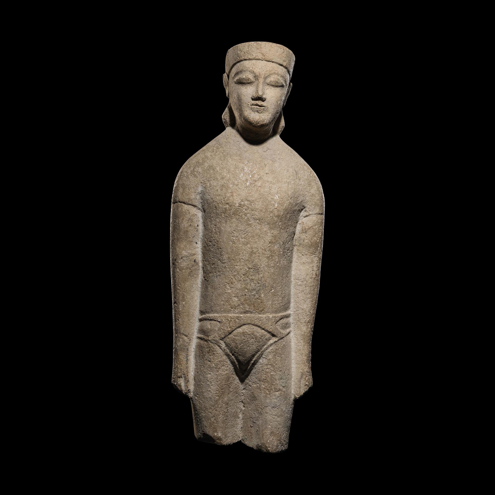 A Cypriot Limestone Figure