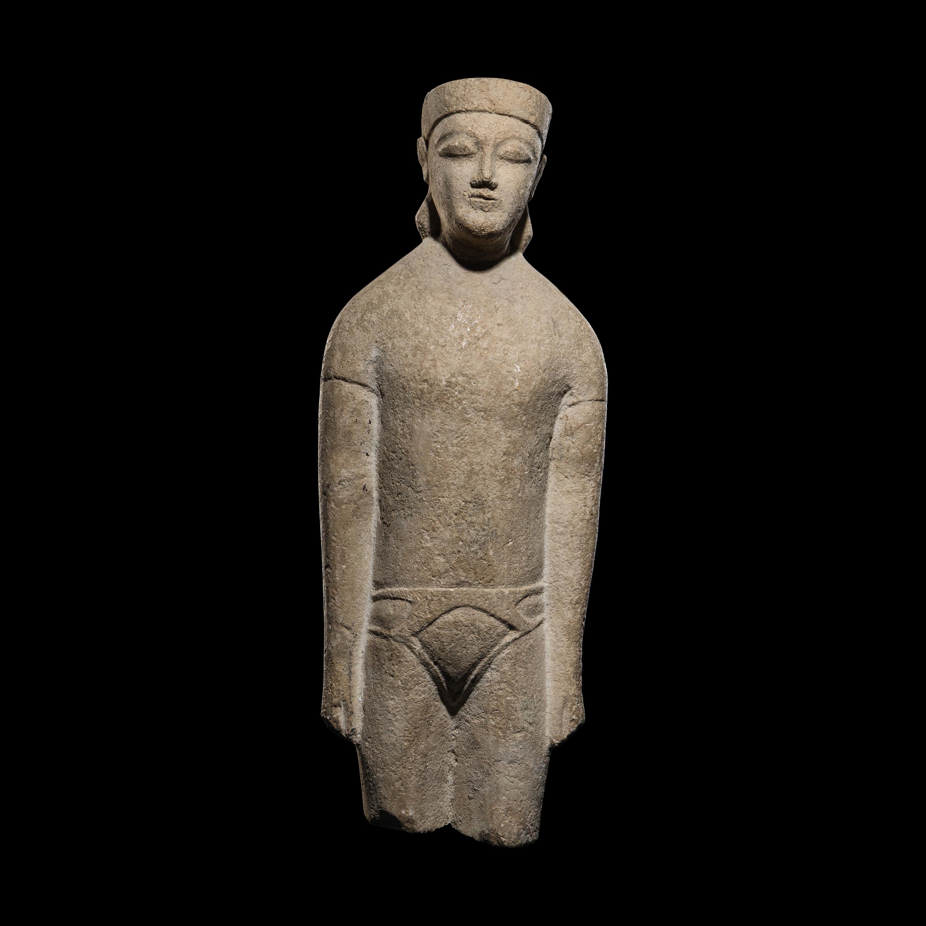 A Cypriot Limestone Figure