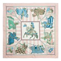 Three Hermès 90cm Silk Scarves