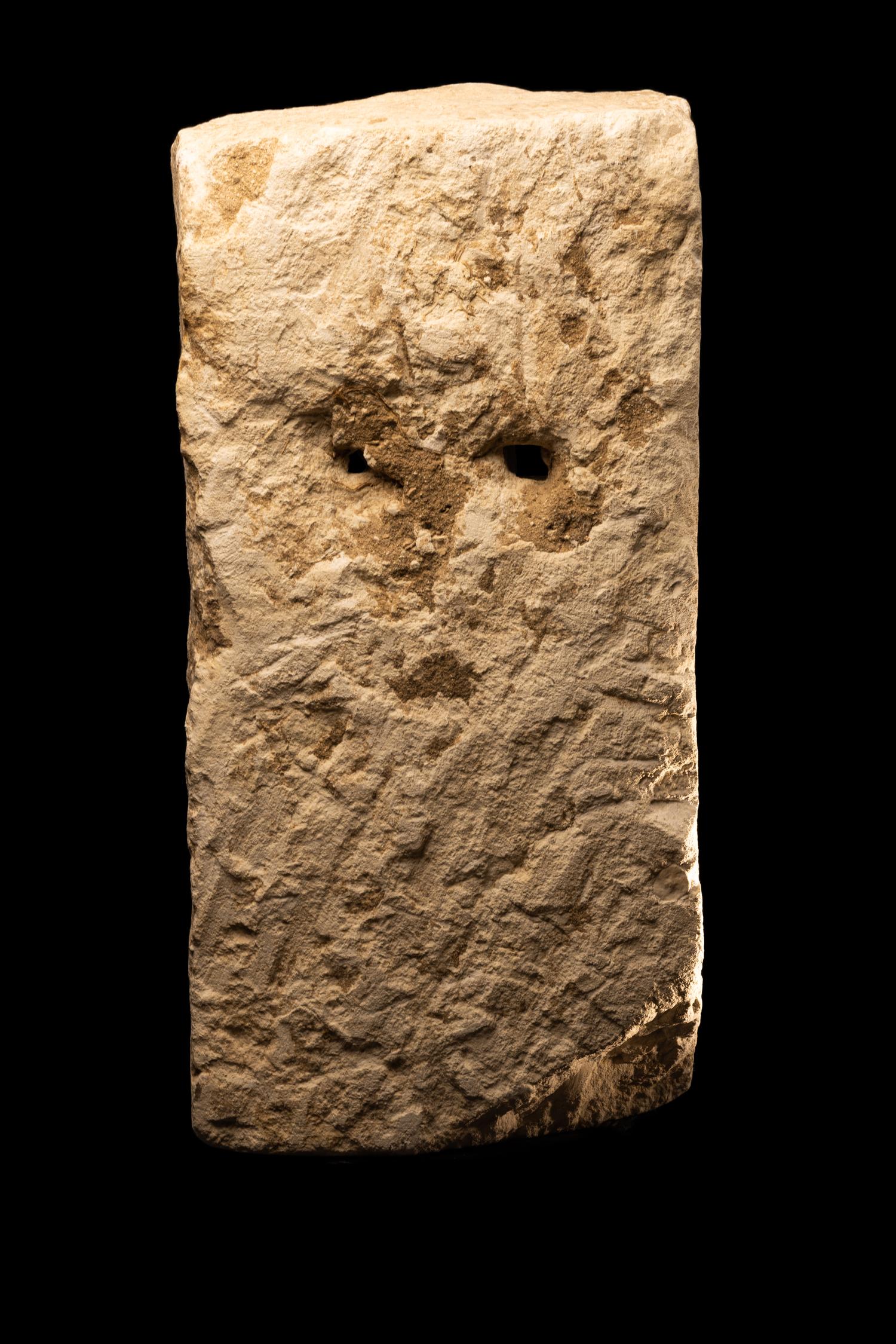 An Romano-Egyptian Limestone Stele