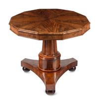 An Empire Style Mahogany Center Table