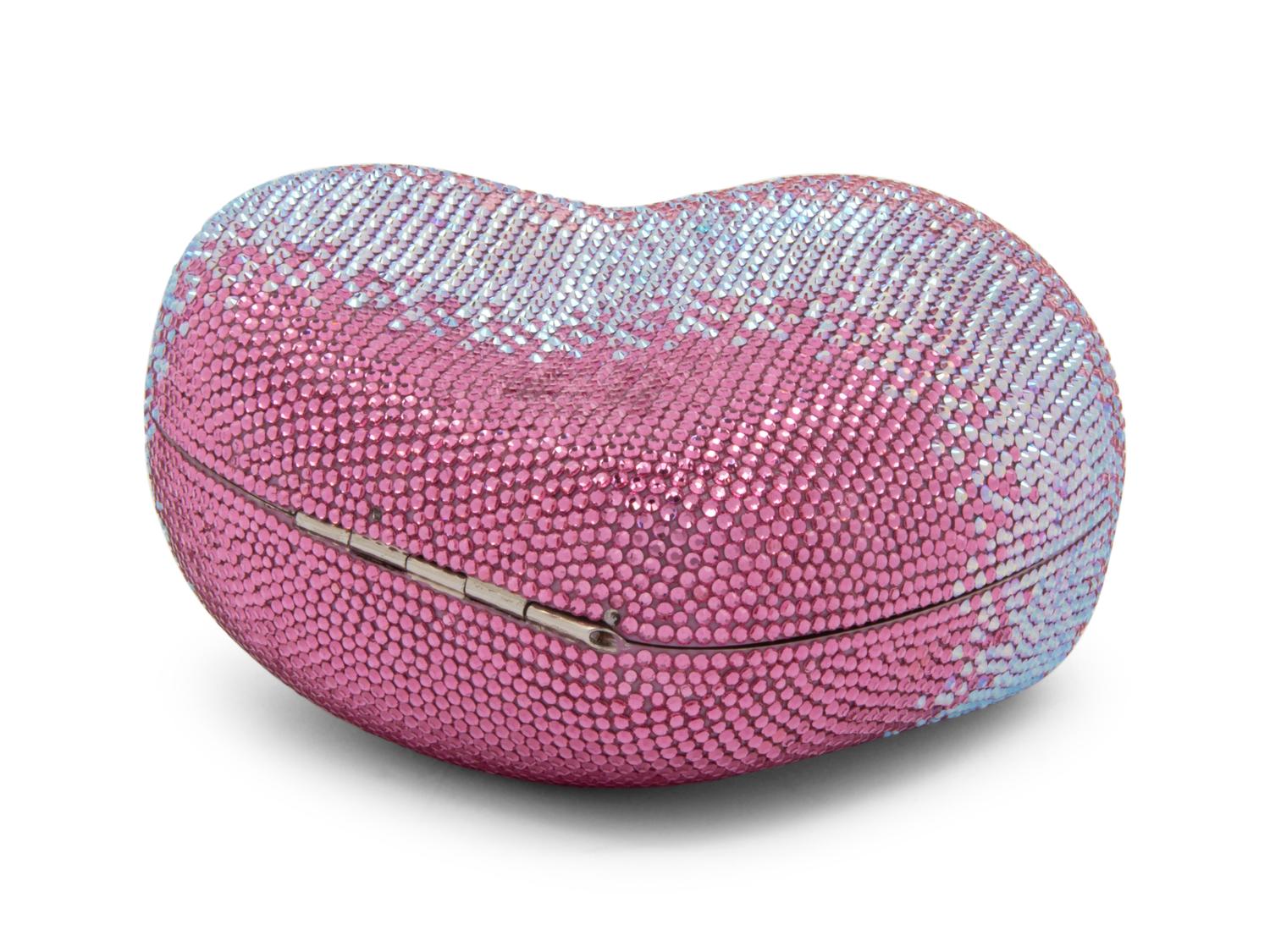 Judith Leiber Heart Minaudière, 2010-20s