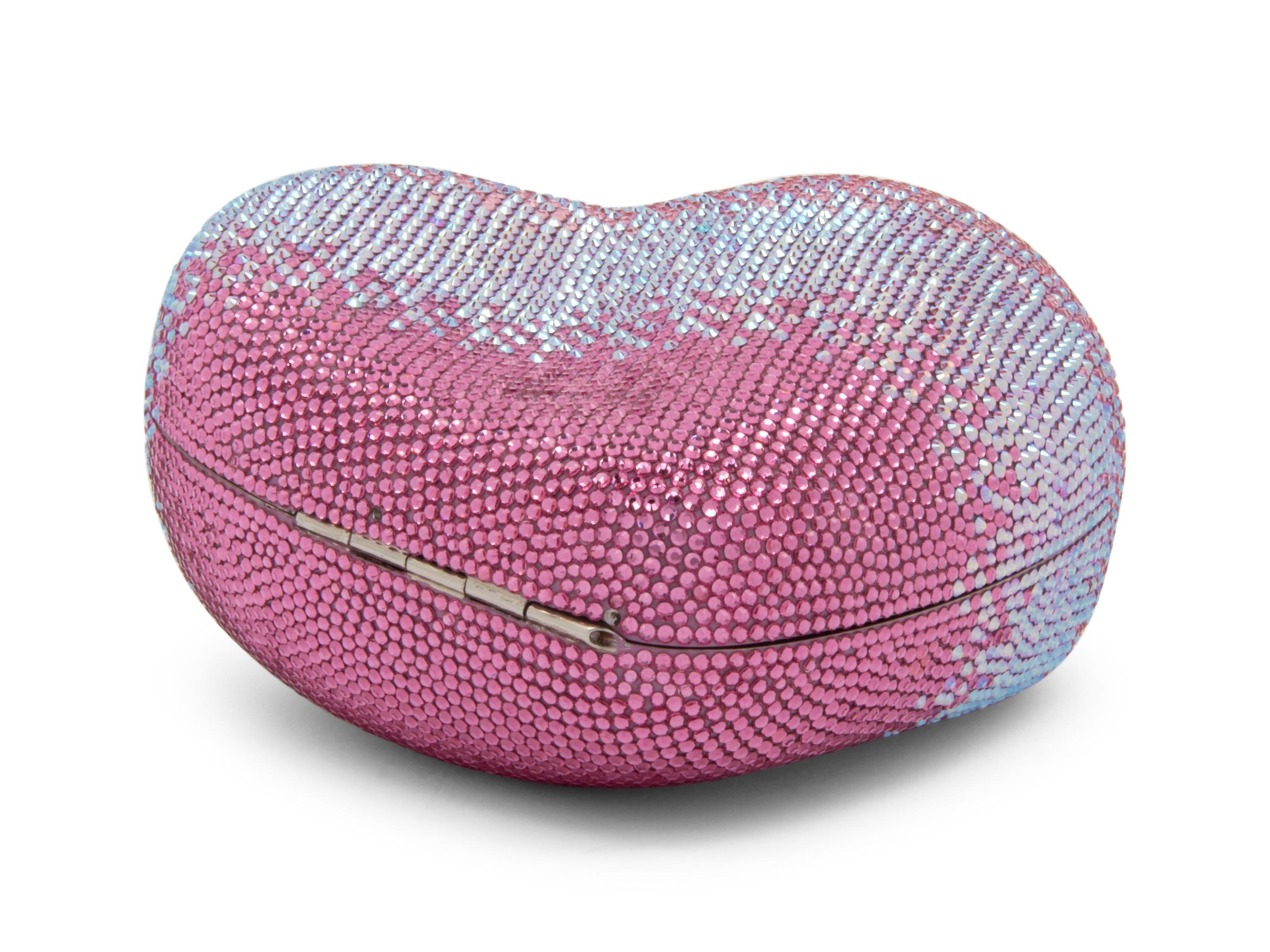 Judith Leiber Heart Minaudière, 2010-20s