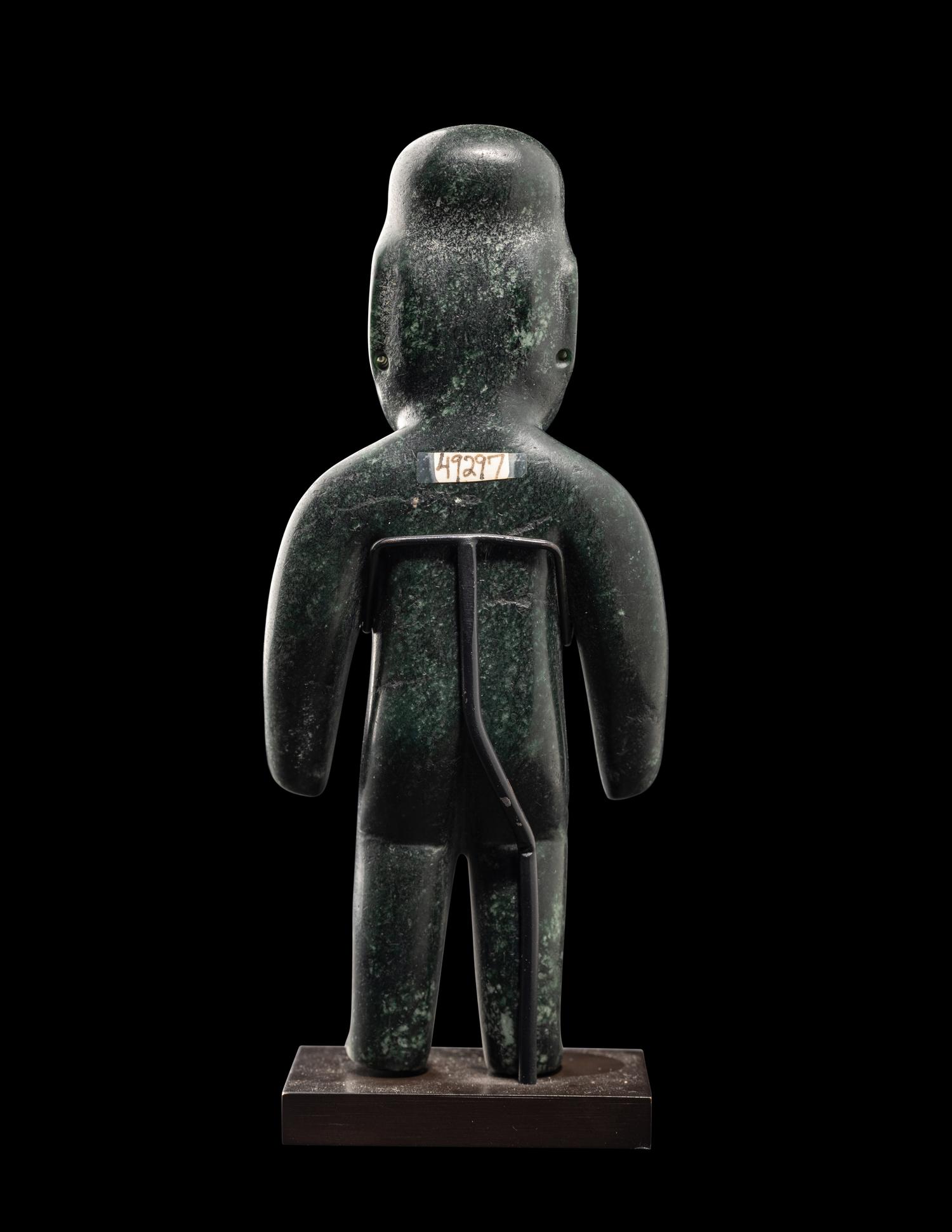 An Olmec Jade Standing Figure
