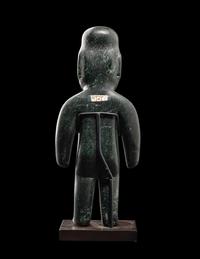 An Olmec Jade Standing Figure
