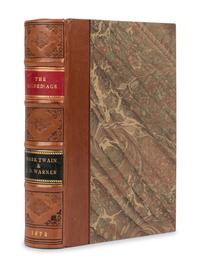 CLEMENS, Samuel Langhorne ("Mark Twain") (1835-1910). Gilded Age. Hartford et al: American Publishing Company et al, 1873.