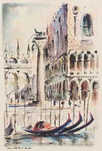 Artist Unknown, (20th century), Venetian Scene